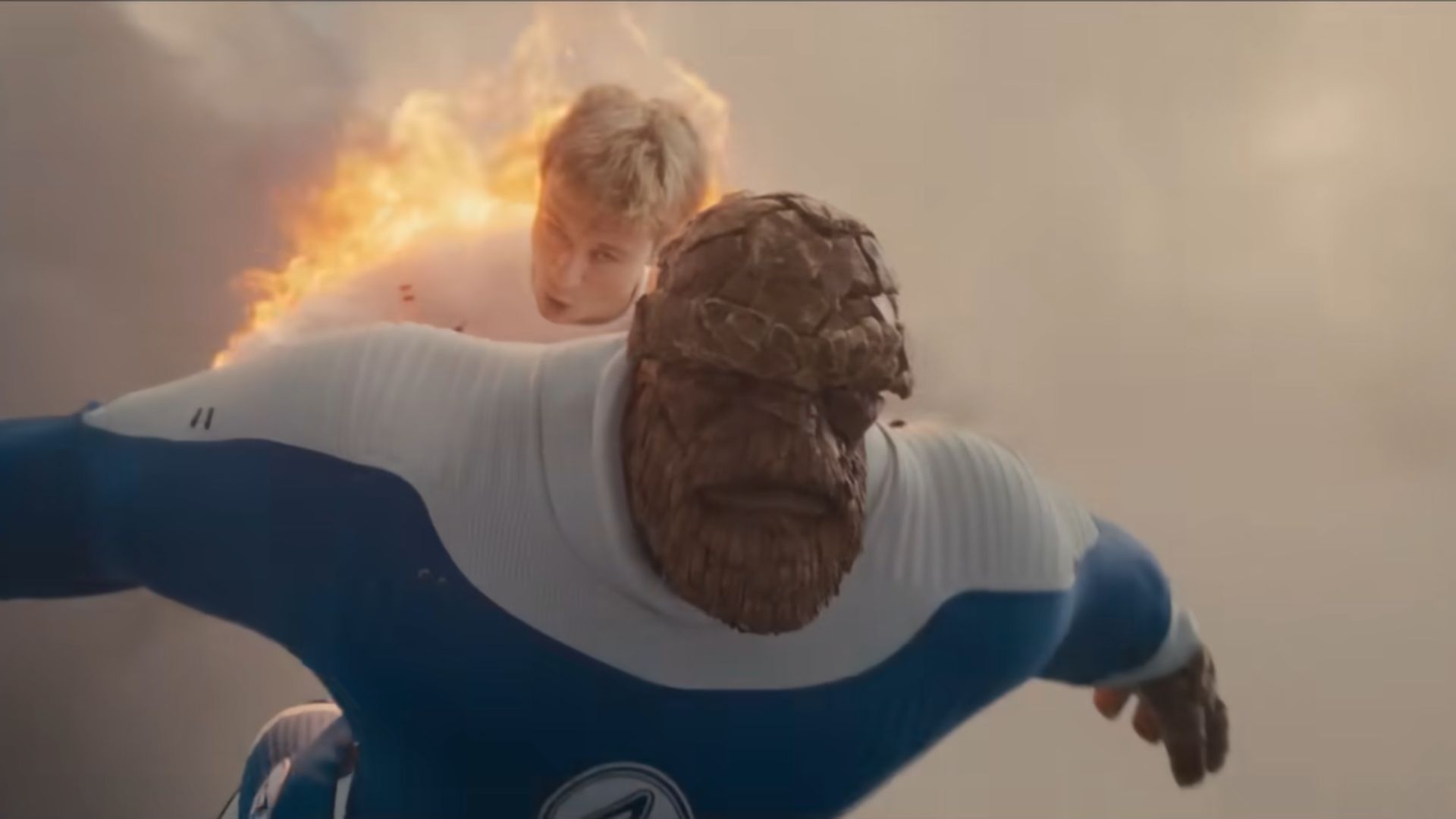 The Bearded The Thing in The Fantastic Four: First Steps | Image Via: Marvel Entertainment